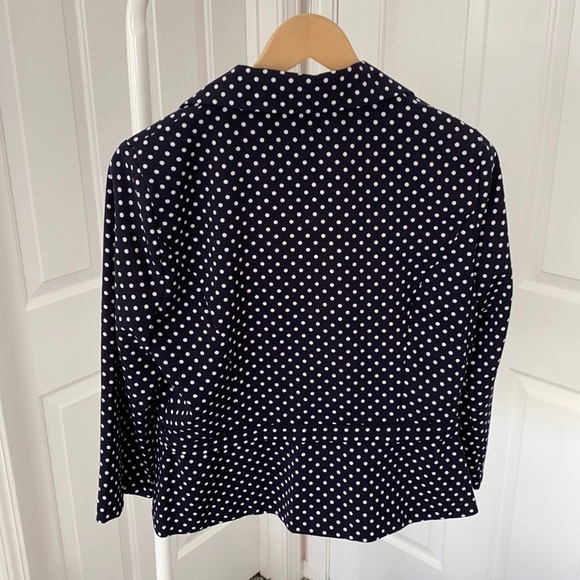 Miss Dorby Polka Dot Vintage Jacket with Bow - Picture 5 of 12
